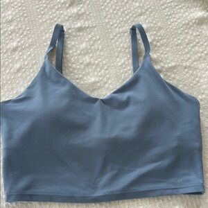 Athleta Blue Tank Top with Adjustable Straps